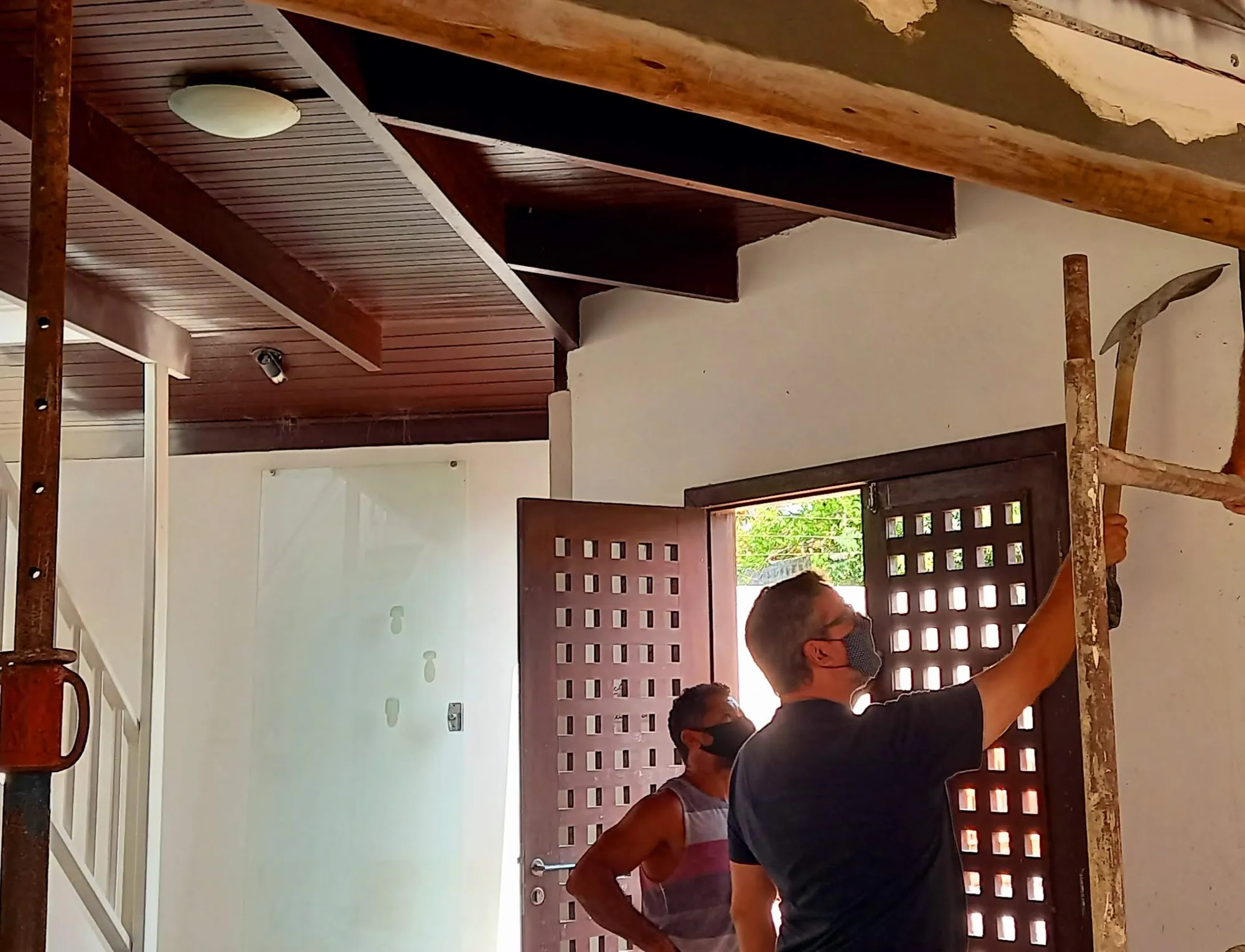 Casa Catarina, foto de obra 2