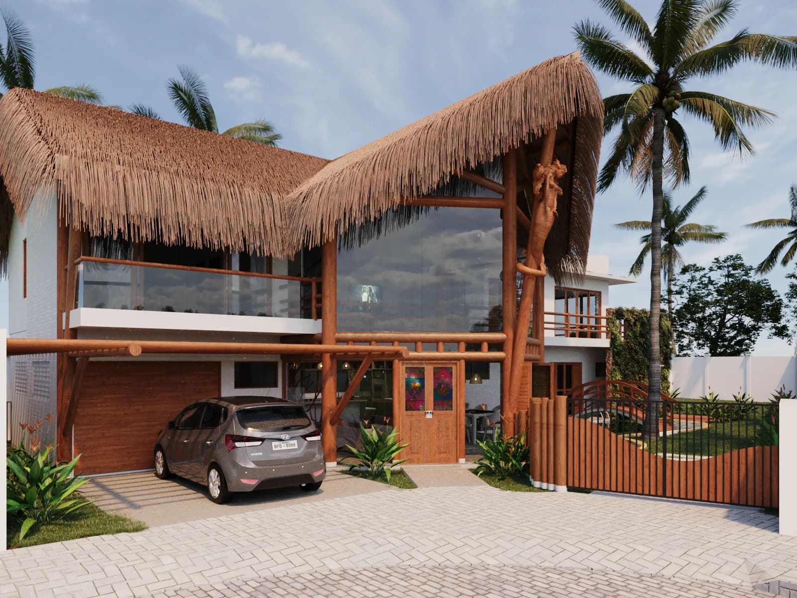 Casa de praia no litoral do RN, projeto ArcBio