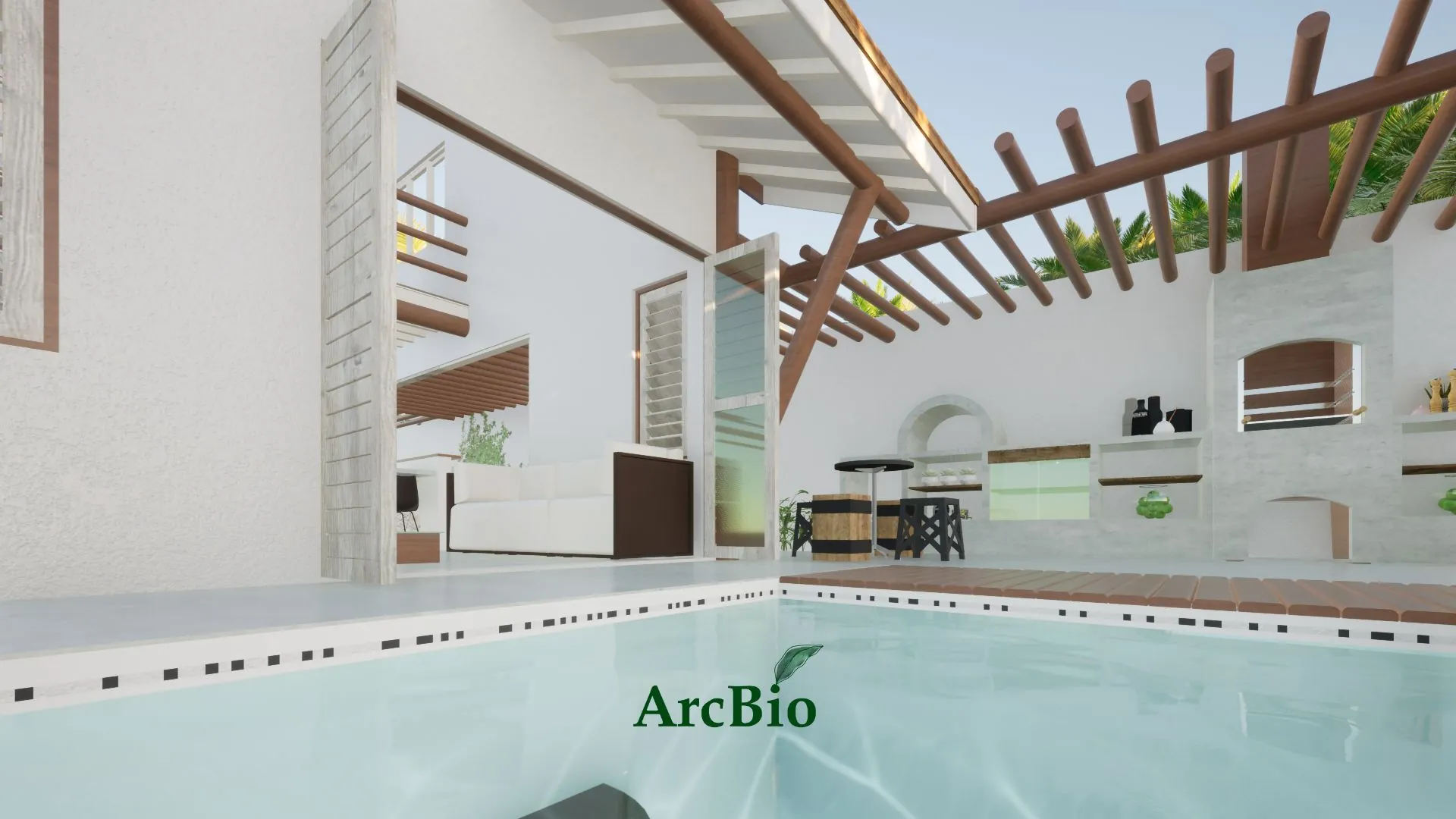 Residência com pérgola, imagem 3